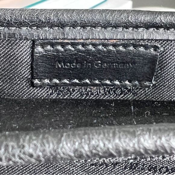 MONTBLANC Authentic Meisterstuck Black Fabric & Leather Messenger Cross Bag - Picture 12 of 16